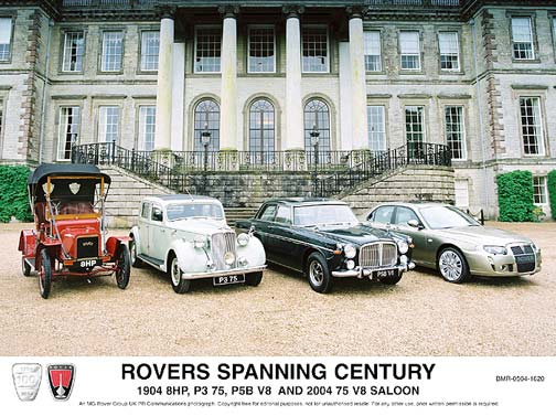 Leyendas Motor - Rover historia Modelos