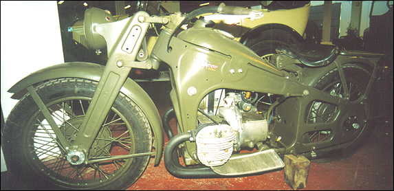 moto militar  Zundapp,motos clásicas