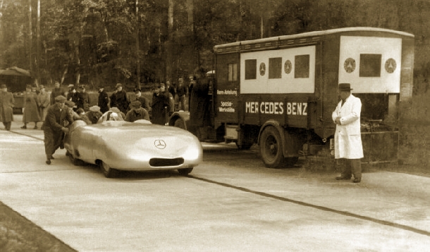 Mercedes Benz récord 1936, Leyendas Motor