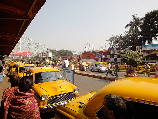 Los taxis de Calcuta