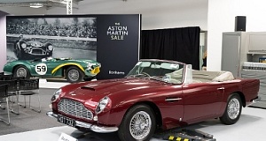subasta coches clásicos de Aston Martin por Bonhams