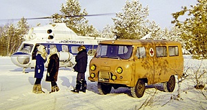 Furgón UAZ 450 de 1958