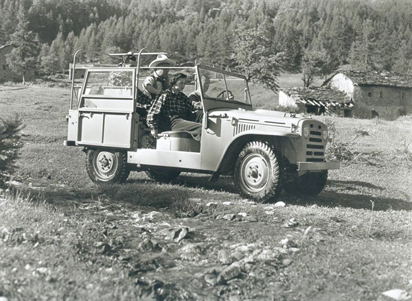 Vehículos Militares, Fiat Camión Clásico 4x4 Todoterreno 