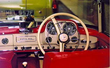 coches clásicos deportivos-Mercedes 190 sl