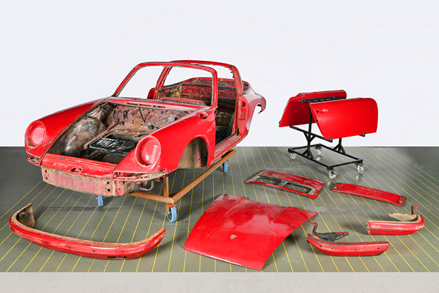 Restauración Porsche 911 S Targa