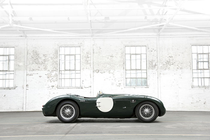 Jaguar race car