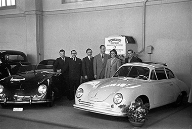 Porsche 356 Ginebra presentación 1949