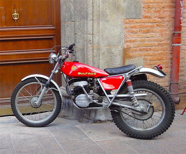 Moto Clásica Bultaco Sherpa