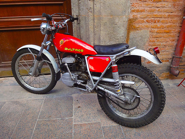 Moto Clásica Bultaco Sherpa 350