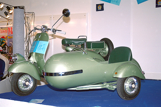 motos clásicas - sidecar años 40