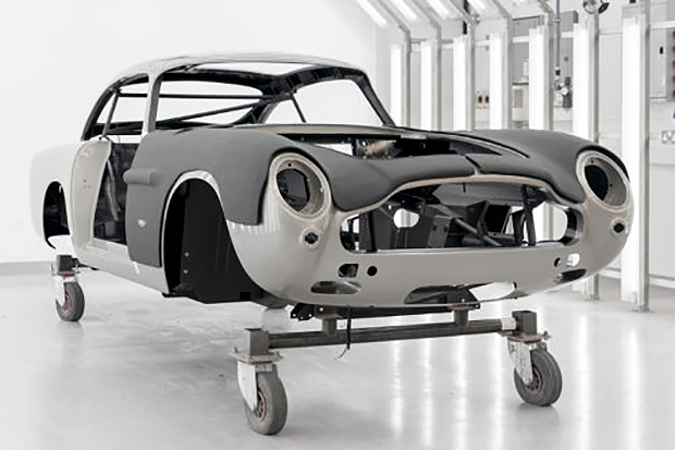 Fabricación Aston Martin DB5 Goldfinger 2020
