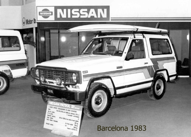 Salón Automóvil de Barcelona 1983 Nissan Patrol