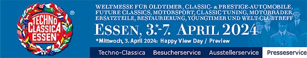 Techno-Classica Essen del 3 al 7 Abril de 2024