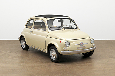 Fiat 500f en el Moma de Museo de Arte Moderno de Nueva York