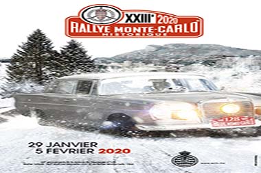 23 Rallye Monte Carlo Historique 29 de enero a 5 febrero 2020