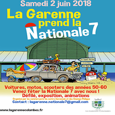 Nationale 7 el 2 de junio 2018