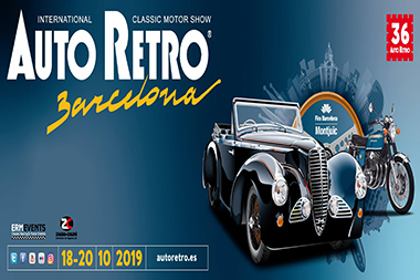 Poster Auto Retro Barcelona 2019