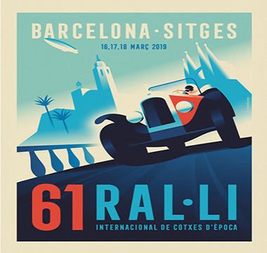Poster Rally Barcelona Sitges 2019