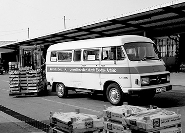 Mercedes Benz LE 306 eléctrico de 1972